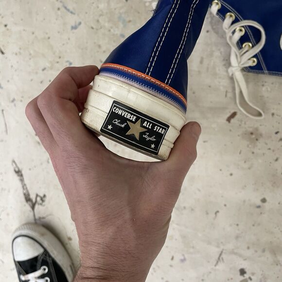 Converse 70 Satin High Tops Nat Clifton Converse All Stars Sneakers Men’s 9 - Picture 3 of 7